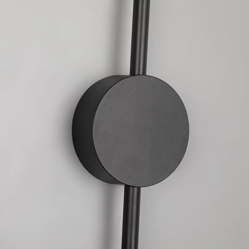 minimalistisk led vägglampa i aluminium linjedesign för sovrum vardagsrum hall