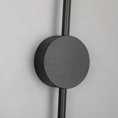 Minimalistisk LED vägglampa i aluminium linjedesign för sovrum vardagsrum hall
